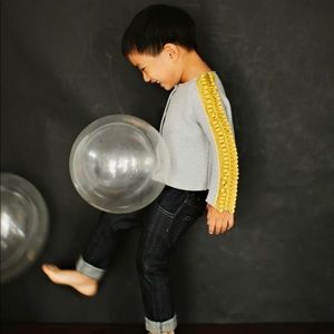 Tuchinda loop sleeve sweater 6yr